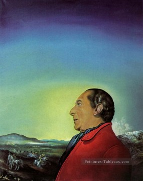  Salvador Pintura - El duque de Urbino Retrato del conde Theo Rossi Di Montelera 1957 Cubismo Dadá Surrealismo Salvador Dalí